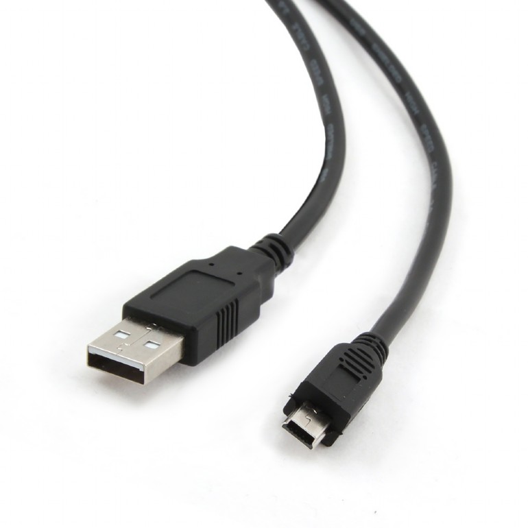 Кабель Cablexpert USB2.0, A-папа/mini USB 5-пин, 1.8m, премиум [CCP-USB2-AM5P-6]