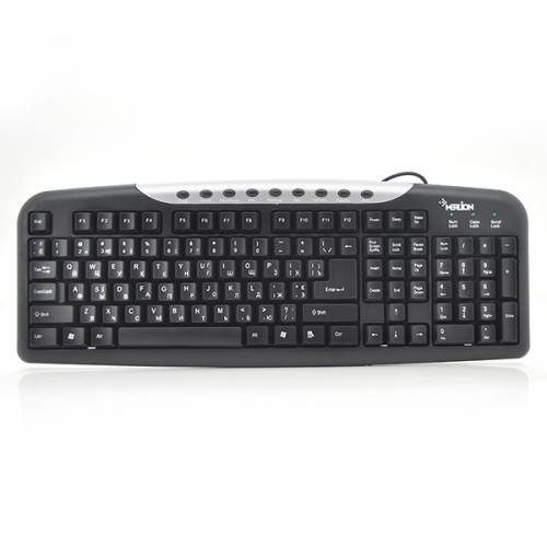 Клавиатура Merlion KB-Black Star, (Eng/Укр/Рус), Box [5869]