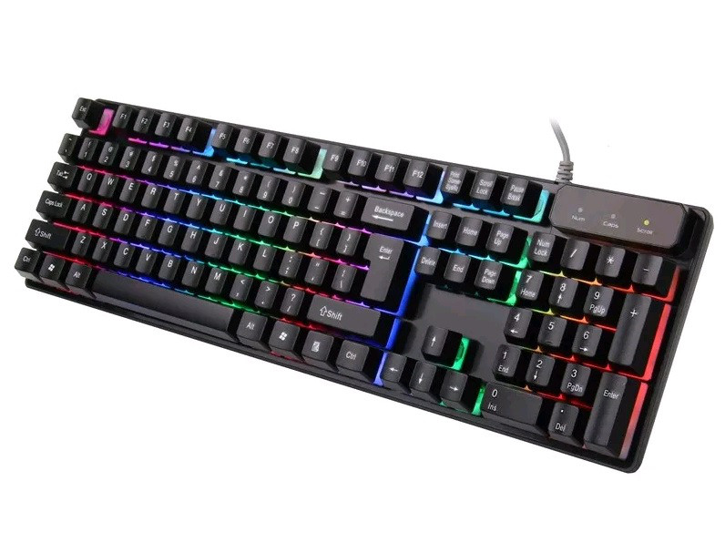Клавиатура проводная KR-6300 (Eng / Pyc) [KR-6300]