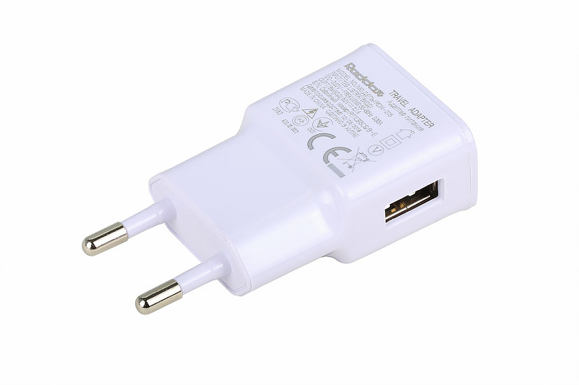 Сетевое зарядное устройство Reddax RDX-015 CHARGER 2.1A с кабелем microusb, white