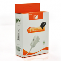 Сетевое зарядное устройство Xiaomi  220V-micro USB, 5V, 2.1A, длина кабеля 1,5 м, White, Box