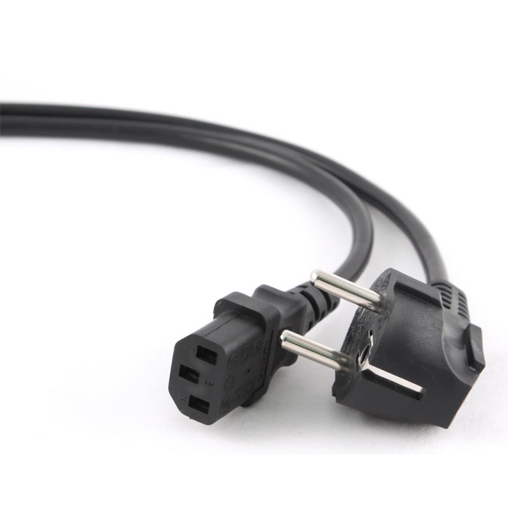 Кабель питания Schuko PC-186 CEE7/17-C13, 1.5M, 0.5mm (евровилка)
