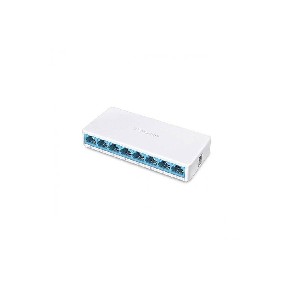Коммутатор Mercusys MS108, 8 port, 10/100Mbps