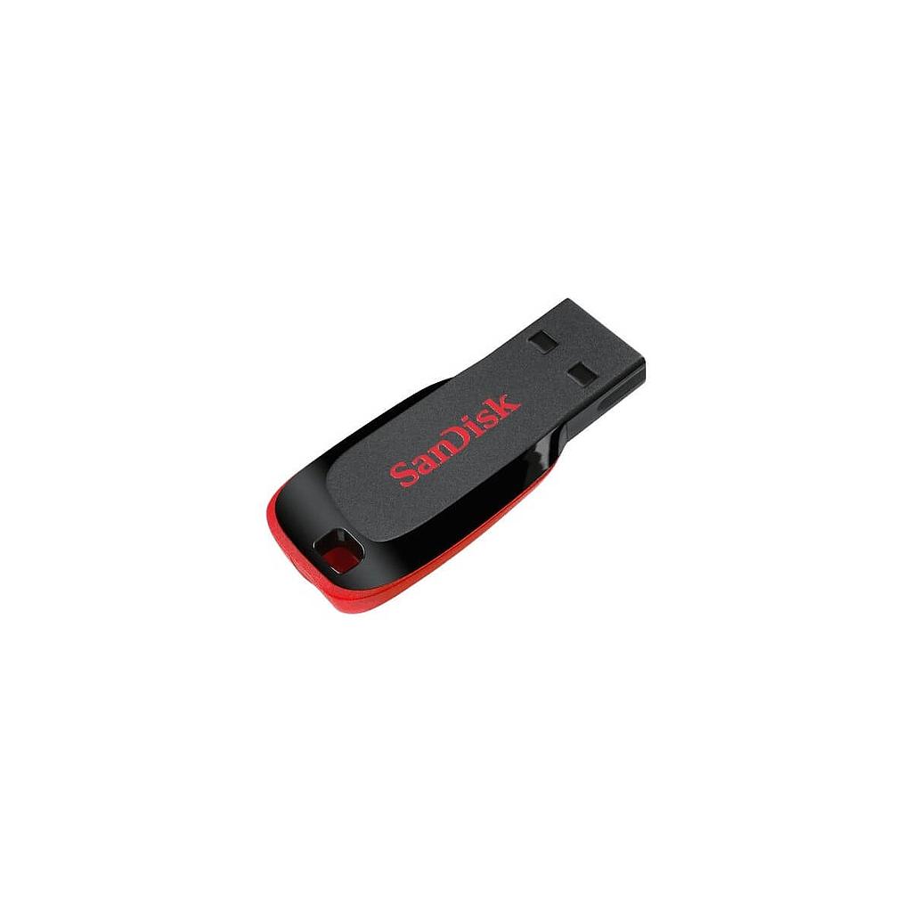 Флешка SANDISK Cruzer Blade 16Gb Black/red [SDCZ50-016G-B35]