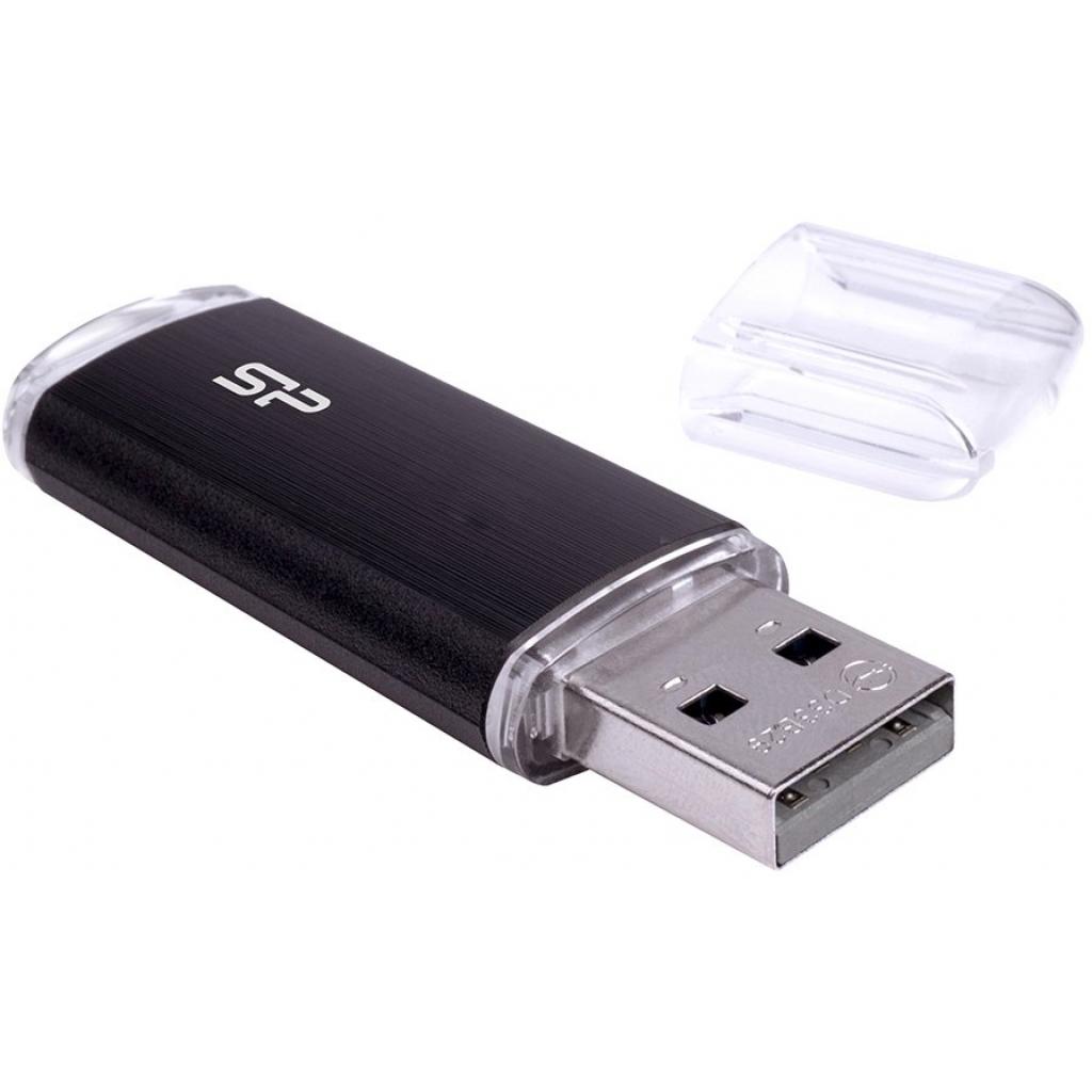 Флешка Silicon Power Ultima U02, black [SP032GBUF2U02V1K]