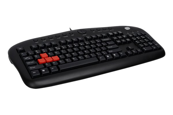 Клавіатура A4 Tech	KB-28G USB (Black) USB, Gaming keyboard, Black
