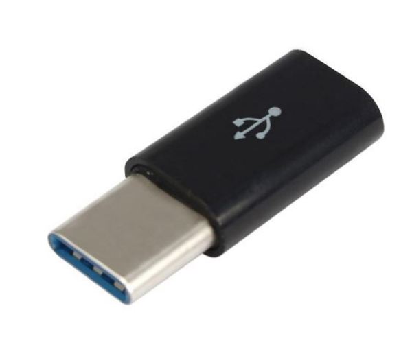 Адаптер Lapara USB 3.1 Type-C male на Micro USB female OTG для зарядки oneplus 2, MEIZU, черный [LA-Type-C-MicroUSB-adaptor black]