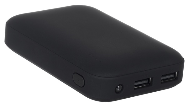 Универсальная мобильная батарея ERGO LI-07 - 7500 mAh Li-ion (Black) [LI-07B]