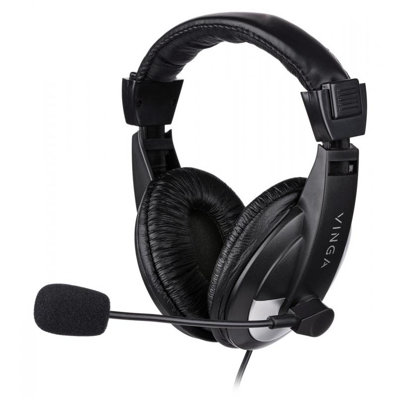 Наушники Vinga HSC035 Black [HSC035BK]