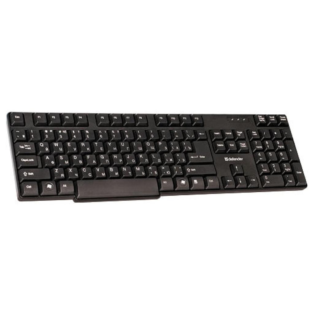 Клавіатура Defender Accent 930 B Black [45030]
