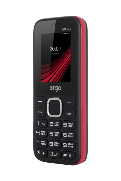 Мобильный телефон ERGO F181 Step Dual Sim (black)