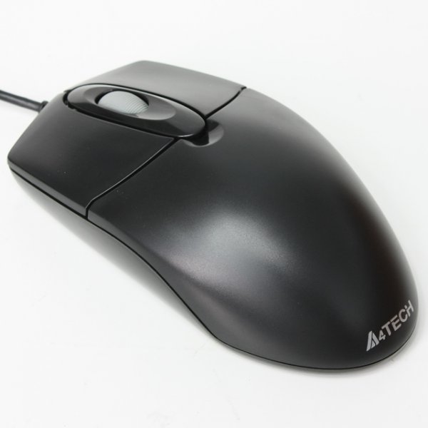 Миша A4Tech OP-720 USB Black, 800dpi