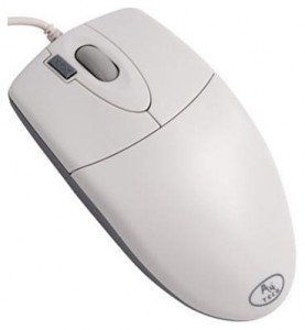Мышь  A4Tech OP-620D USB White, 1000dpi, 2-й клик