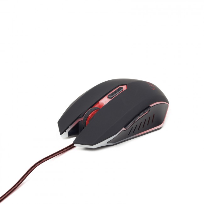 Мышь  Gembird MUSG-001-R Red [MUSG-001-R]