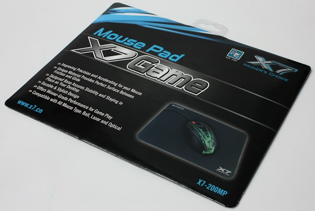 Коврик X7-200MP Black, 250x200x3mm