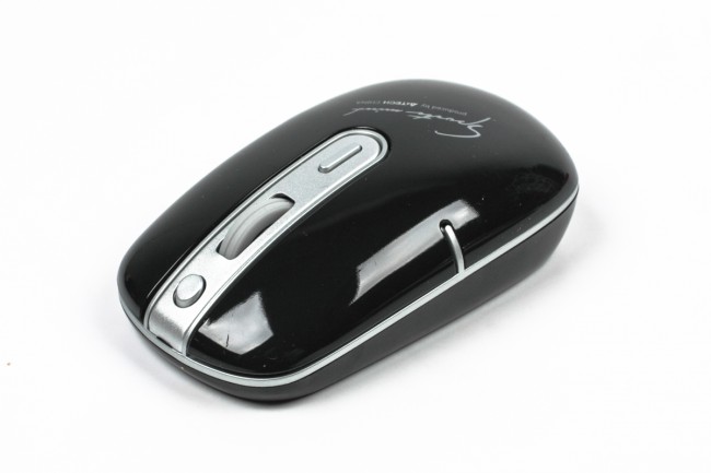 Мышь  беспроводная A4Tech G9-558FX-2 Glossy Black