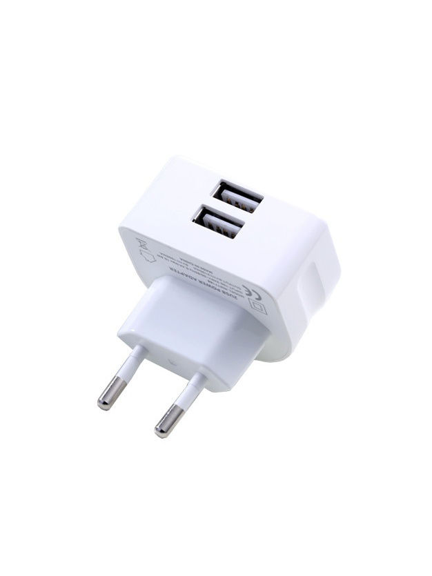 Сетевое зарядное устройство 2xUSB + microUSB FAST CHARGER