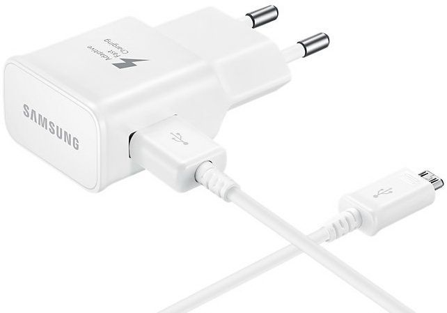 Сетевое зарядное устройство Samsung B411 15W (2 in 1) + cable microUsb