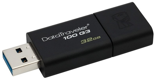 Флешка Kingston DataTraveler 100 G3 32GB [DT100G3/32GB]