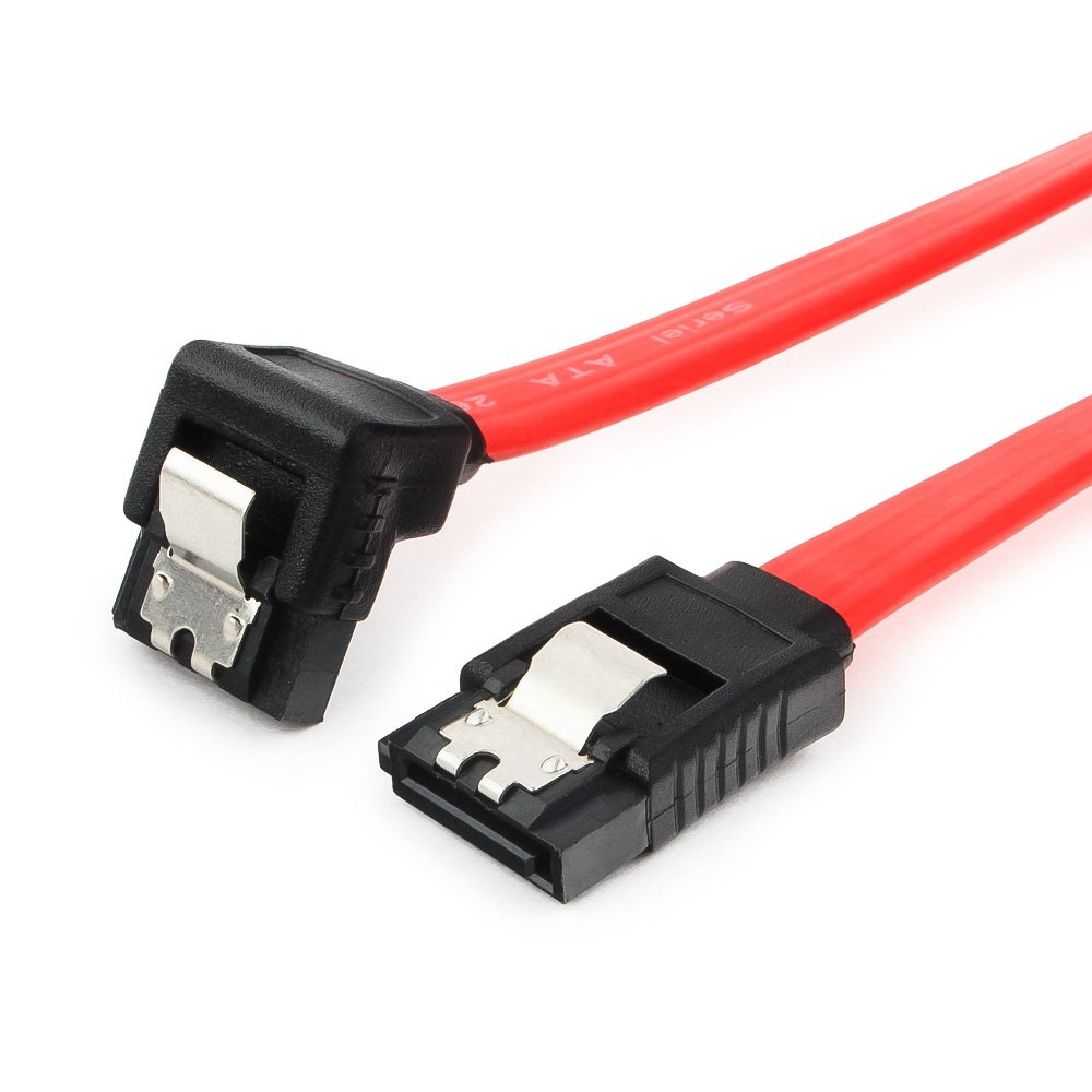 Кабель Cablexpert CC-SATAM-DATA90-0.8M передачи данных, угловой SATA III, 80 см
