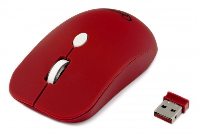 Миша бездротова Gembird MUSW-102, red [MUSW-102-R]