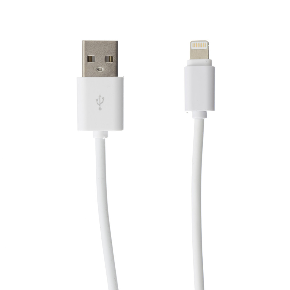Кабель USB-AM - lightning LDNIO SY-03, 1m, white