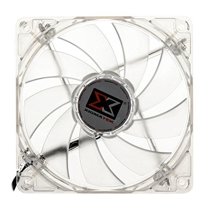 Вентилятор Xigmatek CLF-FR1255 Purple LED (EN6800), 120x120х25 мм, 3+4pin
