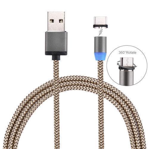 Магнитный кабель 360 градусов microUSB
