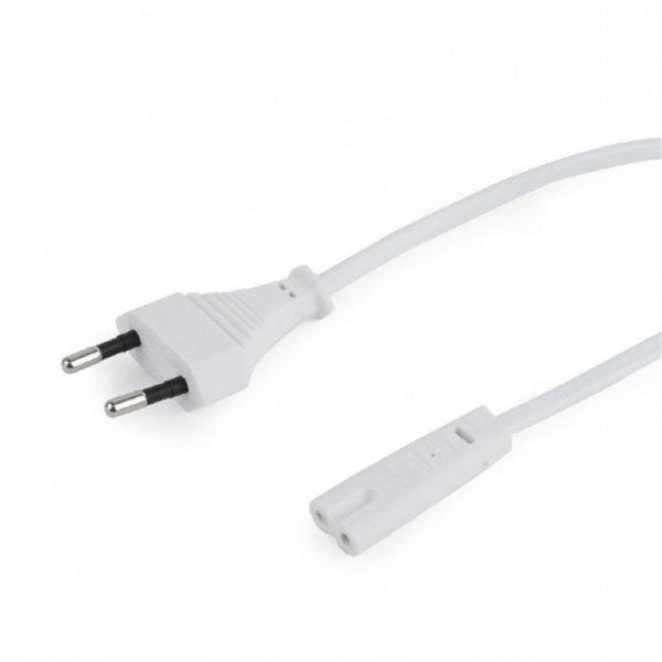 Кабель питания 1.8m, 0.5mm, PC-184/2 CEE7/16-C7 2 pin (для бытовой техники) White