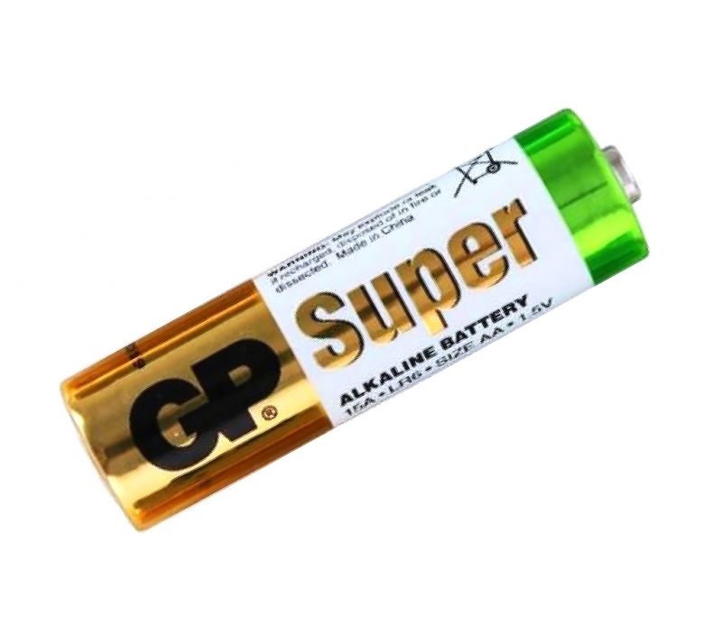 Батарейка AA GP Super Alkaline Battery, щелочная AA LR06 [GP15AEBC-2S2]