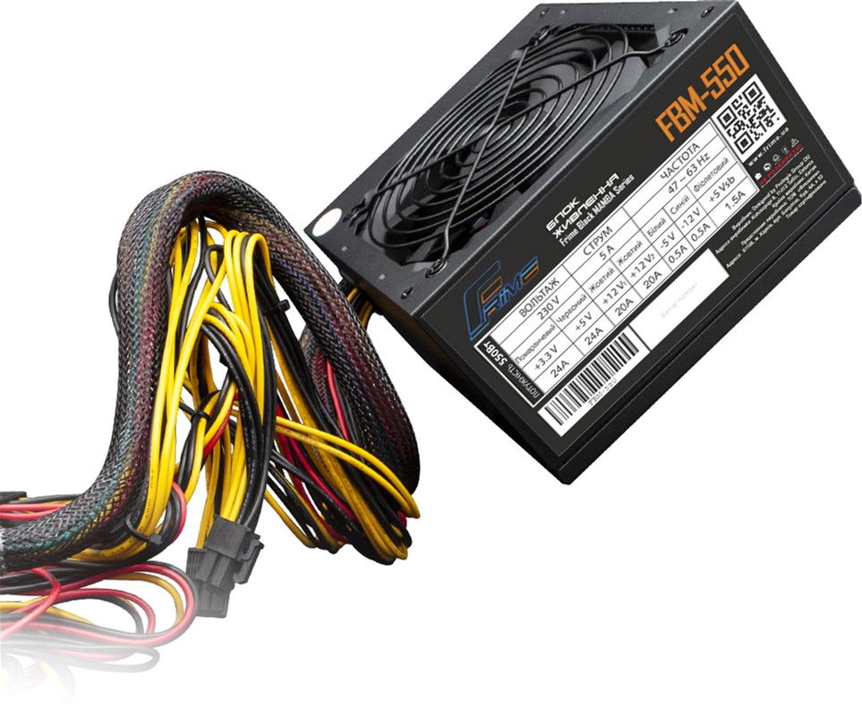 Блок живлення Frime Black Mamba FBM-550 BOX