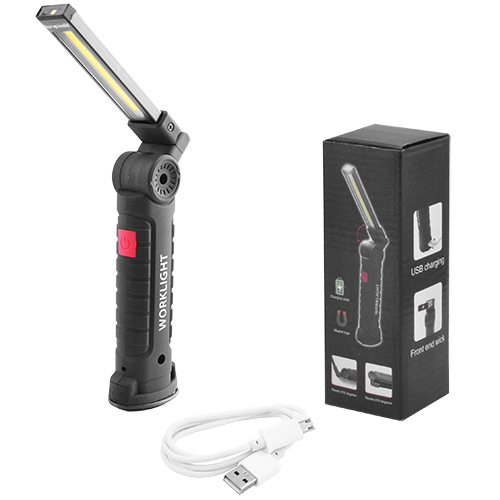 Фонарь кемпинг W-52-SMD+COB, встроенный аккумулятор, ЗУ micro USB, поворот180º+180º