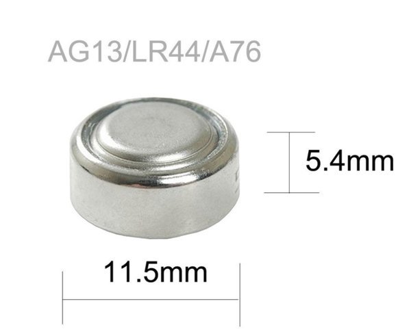 Батарейка Наша сила LR44 / А76 / V13GA / A76, цена за шт.