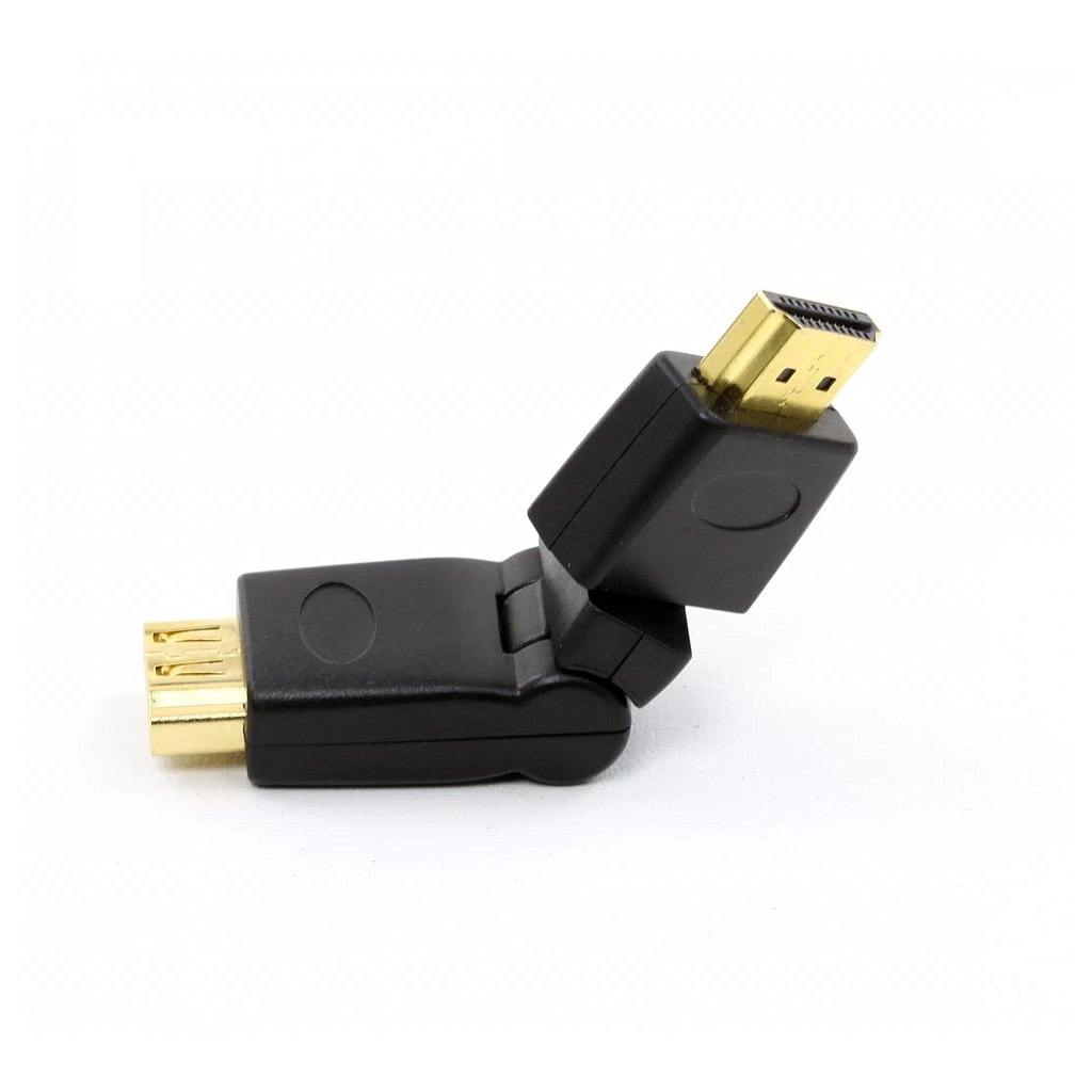 Переходник HDMI-M - HDMI-M поворотный