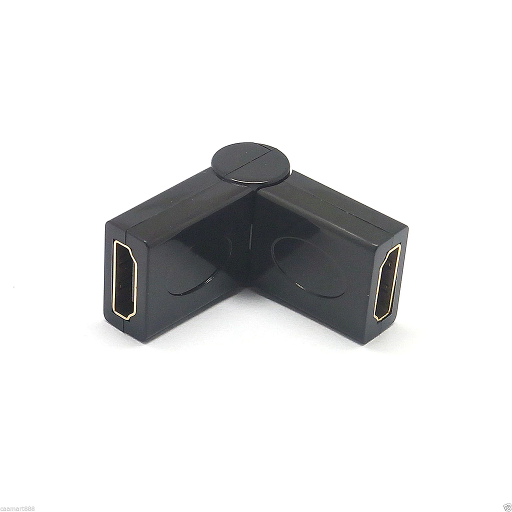 Переходник HDMI-F - HDMI-F поворотный