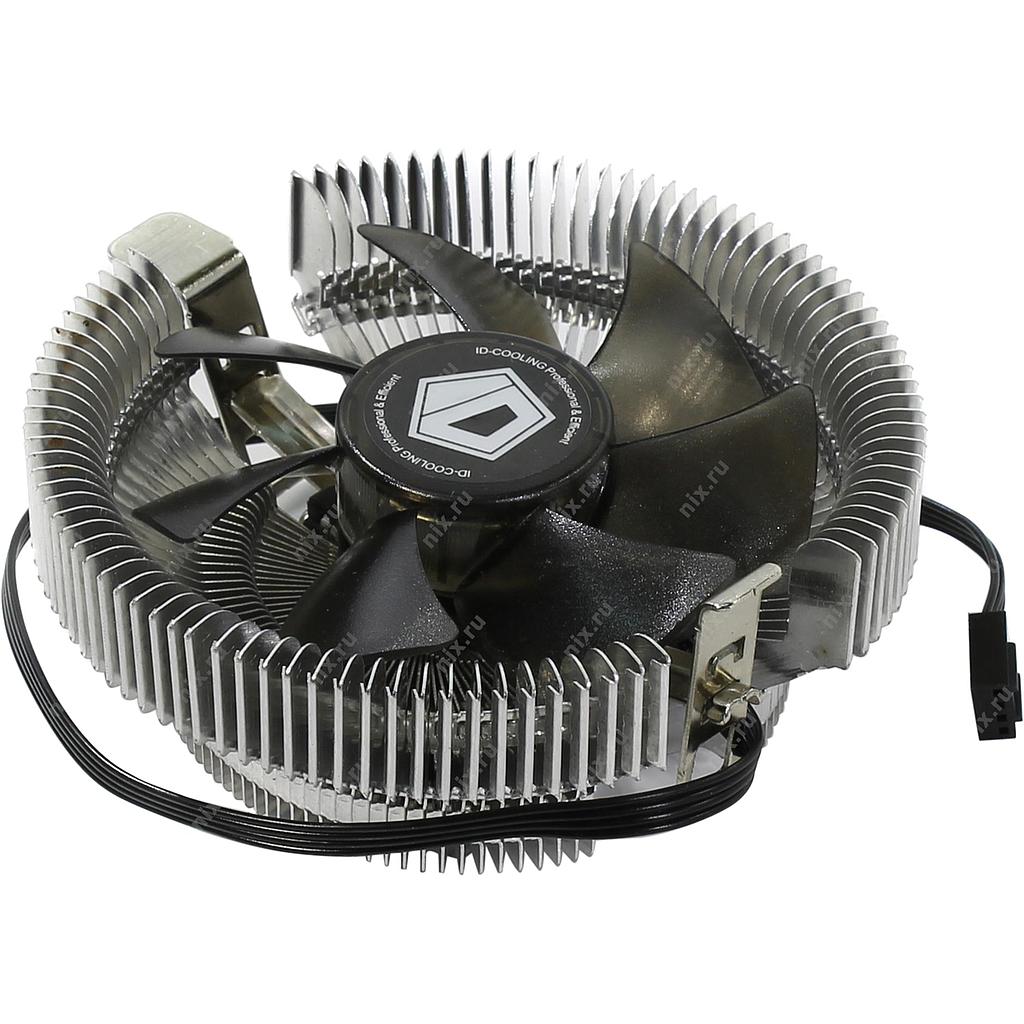 Кулер процессорный ID-Cooling DK-01S, Intel: 1200/1150/1151/1155/1156/775, AMD: FM2+/FM2/FM1/AM3+/AM3/AM2+/AM2, 111х102х43 мм, 3-pin