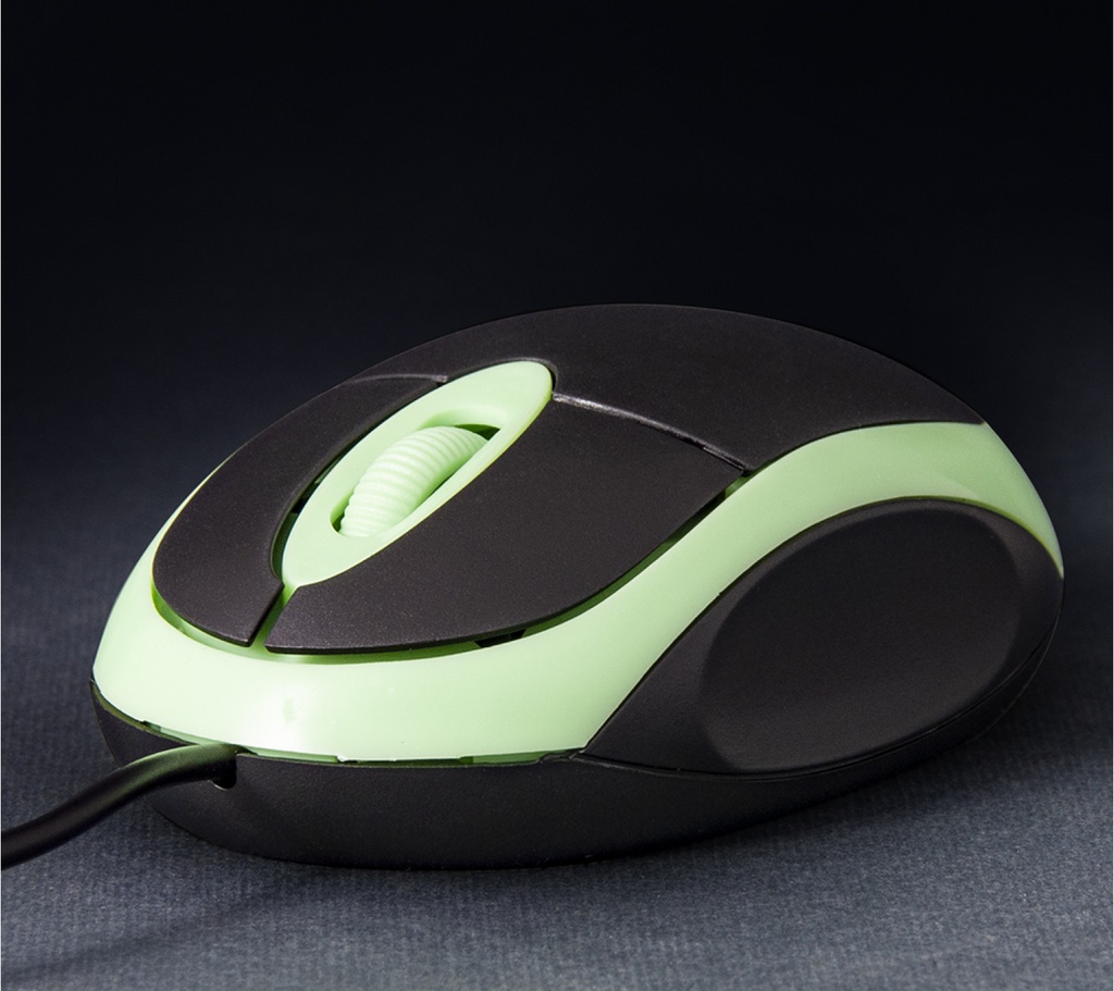 Мышь Frime FM-001BG Black/Green