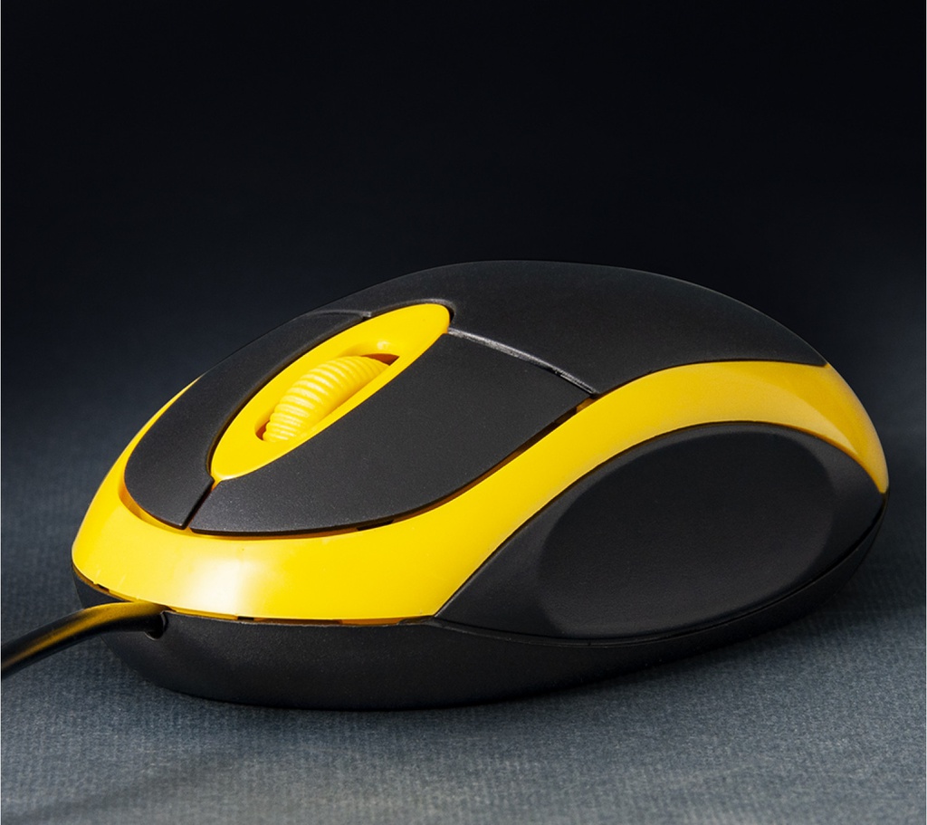 Мышь Frime FM-001BY Black/Yellow