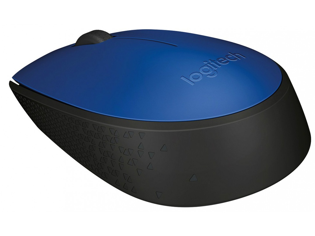 Мышь  беспроводная Logitech M171 (910-004640) Blue/Black USB