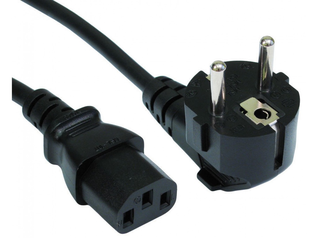 Кабель питания Schuko PC-186 CEE7/17-C13, 1.2M, 0.5mm (евровилка)