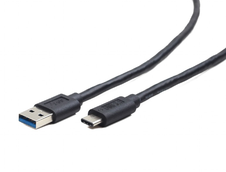 Кабель Cablexpert (CCP-USB3-AMCM-0.1M) USB3.0 - USB Type-C, 0.1m black