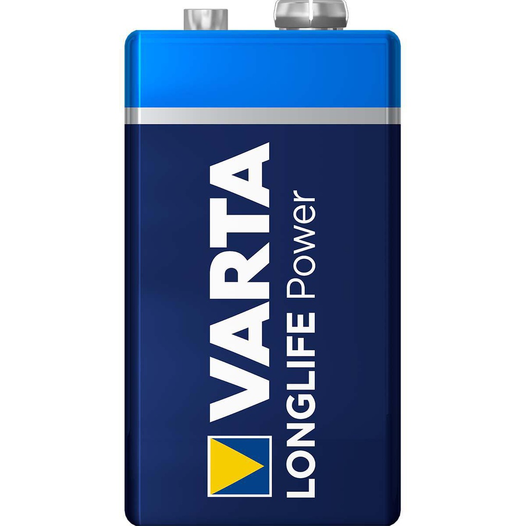 Батарейка Varta Longlife Power 6LR61 BLI 1 шт. (4922121411) (4008496559862)