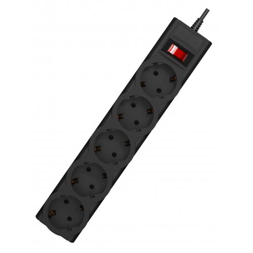 Фильтр питания LogicPower 5 розеток 10м Black LP-X5 (LP2750)