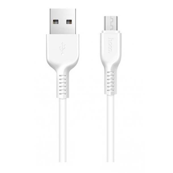 Кабель USB Hoco Micro X20 3m white