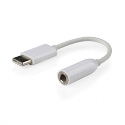 [008318] Адаптер аудио Cablexpert, Type-C - стерео-аудио 3.5 mm [CCA-UC3.5F-01-W]