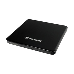 [008366] Внешний оптический привод DVD±RW TRANSCEND TS8XDVDS, Black, Slim, USB2.0, 8x DVD±RW [TS8XDVDS-K]