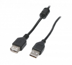 [008849] Кабель Maxxter USB2.0 AM/AF 3м., феррит [UF-AMAF-10]