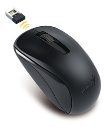 [009096] Мышь  беспроводная GENIUS Wireless NX-7005 BlueEye, Black [31030127101]
