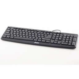 [009273] Клавиатура Frime FKBS-002 Black проводная, обычная, мембранная, интерфейс: USB, цвет: черный [FKBS-002 USB]