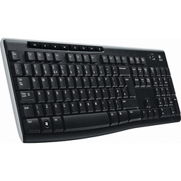 [009765] Клавиатура Logitech K270 Black USB Wireless [920-003757]